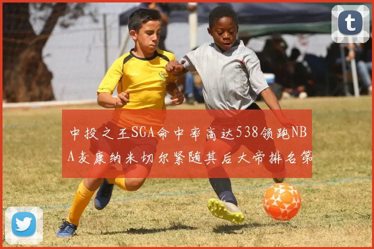 中投之王SGA命中率高达538领跑NBA麦康纳米切尔紧随其后大帝排名第七